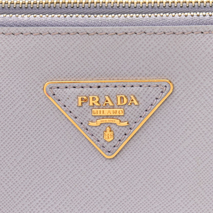 Prada Saffiano Small Galleria Double Zip Tote Glicine 8 of 11