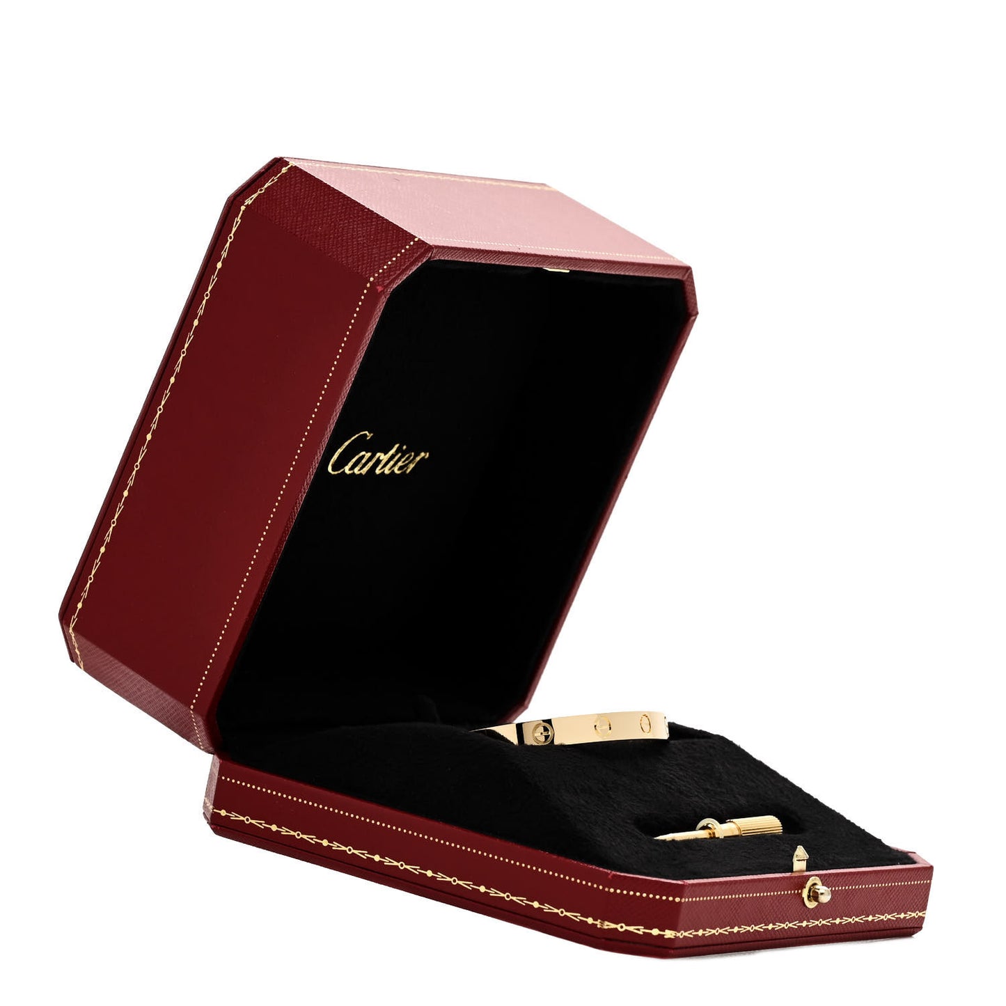 18K Yellow Gold LOVE Bracelet 16