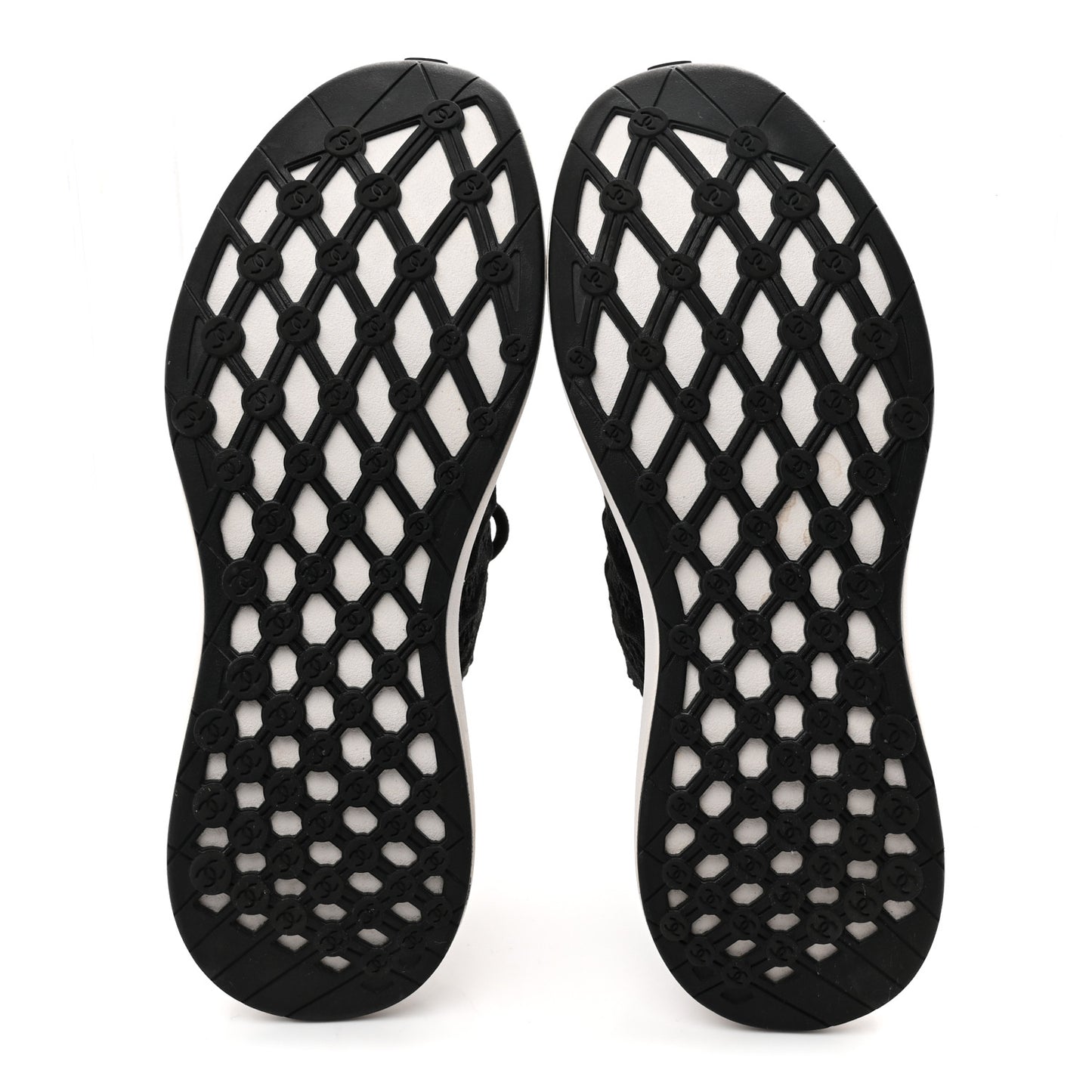 Fabric Logo Sneakers 37.5 Black