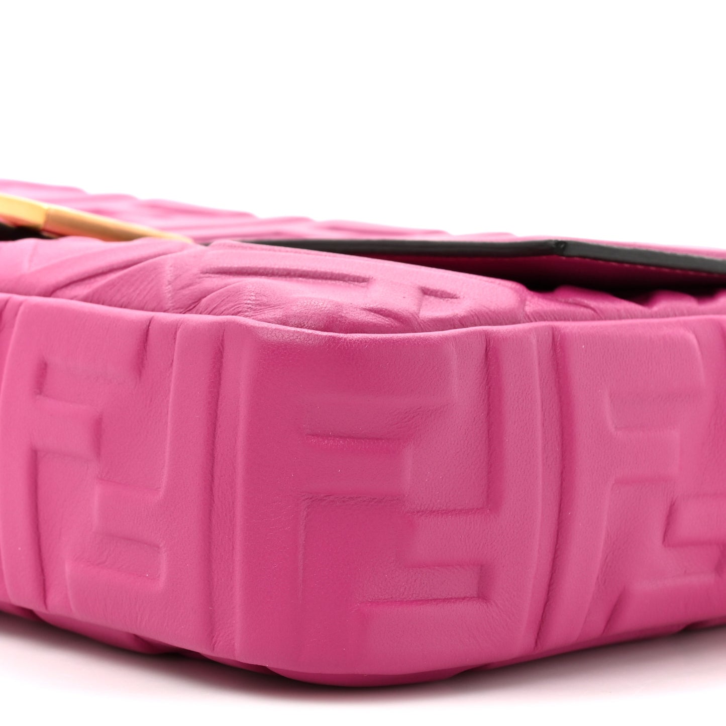 Nappa FF 1974 Embossed Baguette Ciclamino Pilar