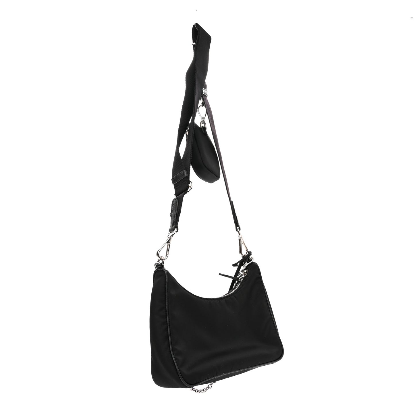 Nylon Re-Edition 2005 Shoulder Bag Black