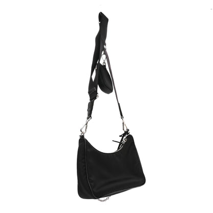Prada Nylon Re-Edition 2005 Shoulder Bag Black 3 of 11