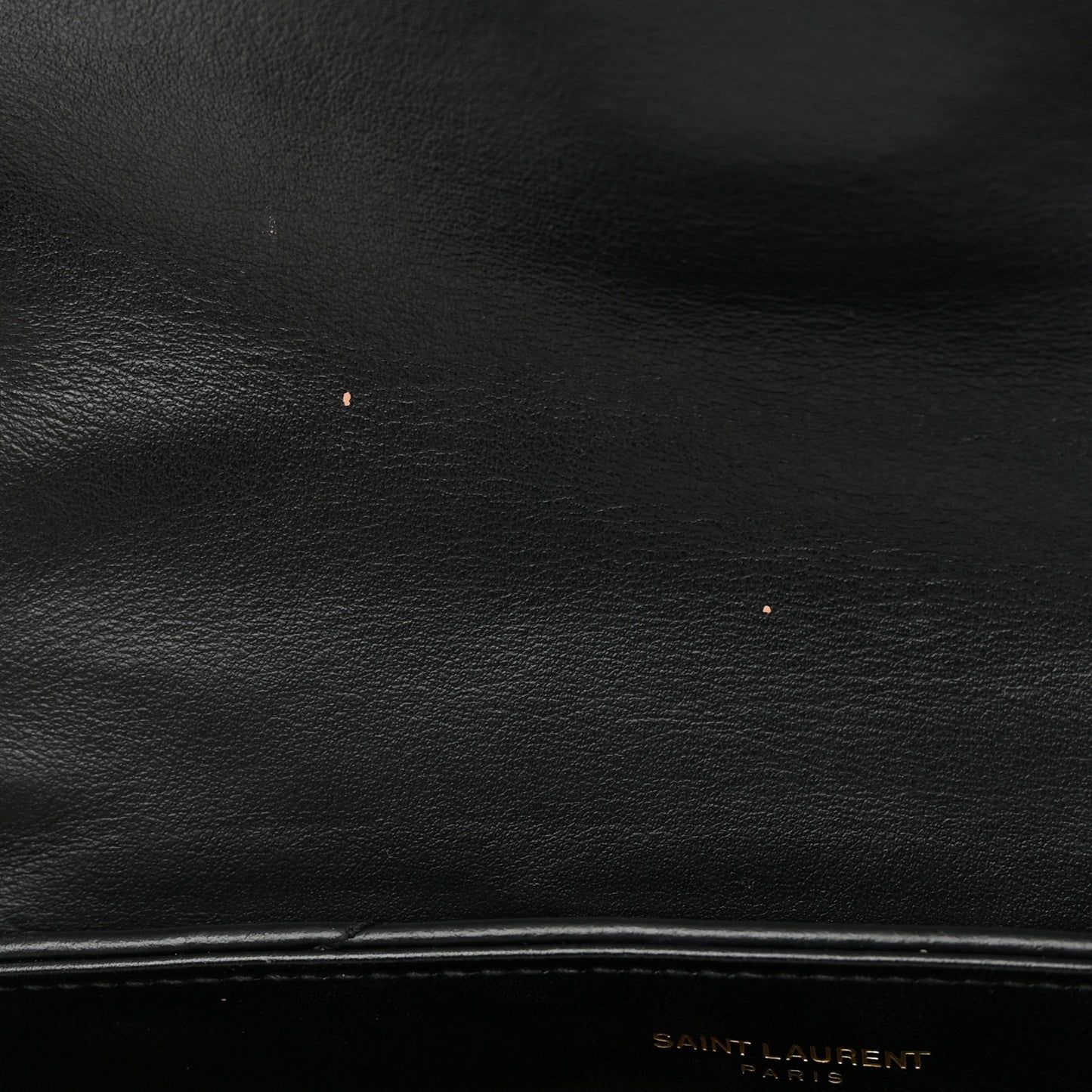 Calfskin Y Quilted Monogram Toy Loulou Crossbody Bag Black
