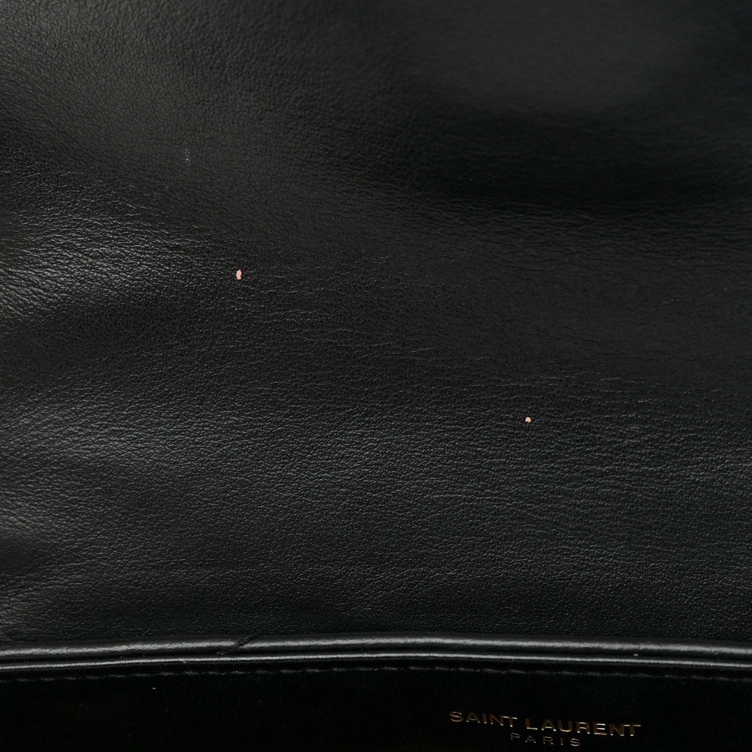 Saint Laurent Calfskin Y Quilted Monogram Toy Loulou Crossbody Bag Black 12 of 15