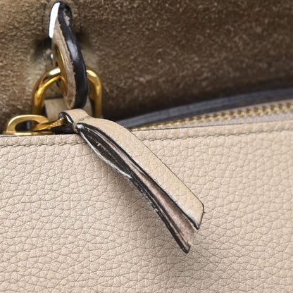 Celine Grained Calfskin Mini Belt Bag Dune 7 of 13