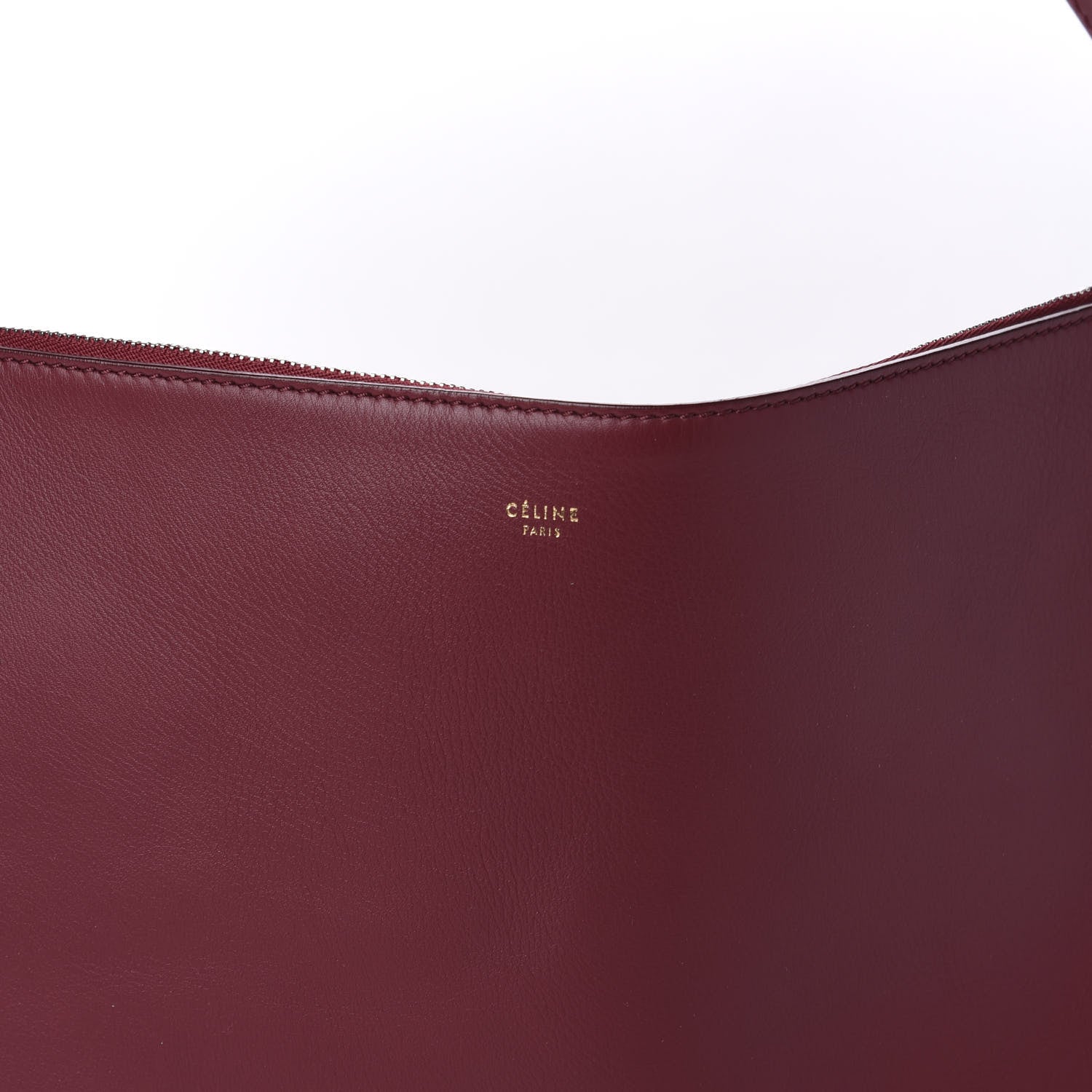 Celine Sleek Calfskin Fortune Cookie Blood 9 of 10