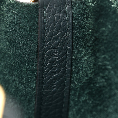Hermes Taurillon Clemence Picotin Lock 18 PM Vert Cypress 7 of 12