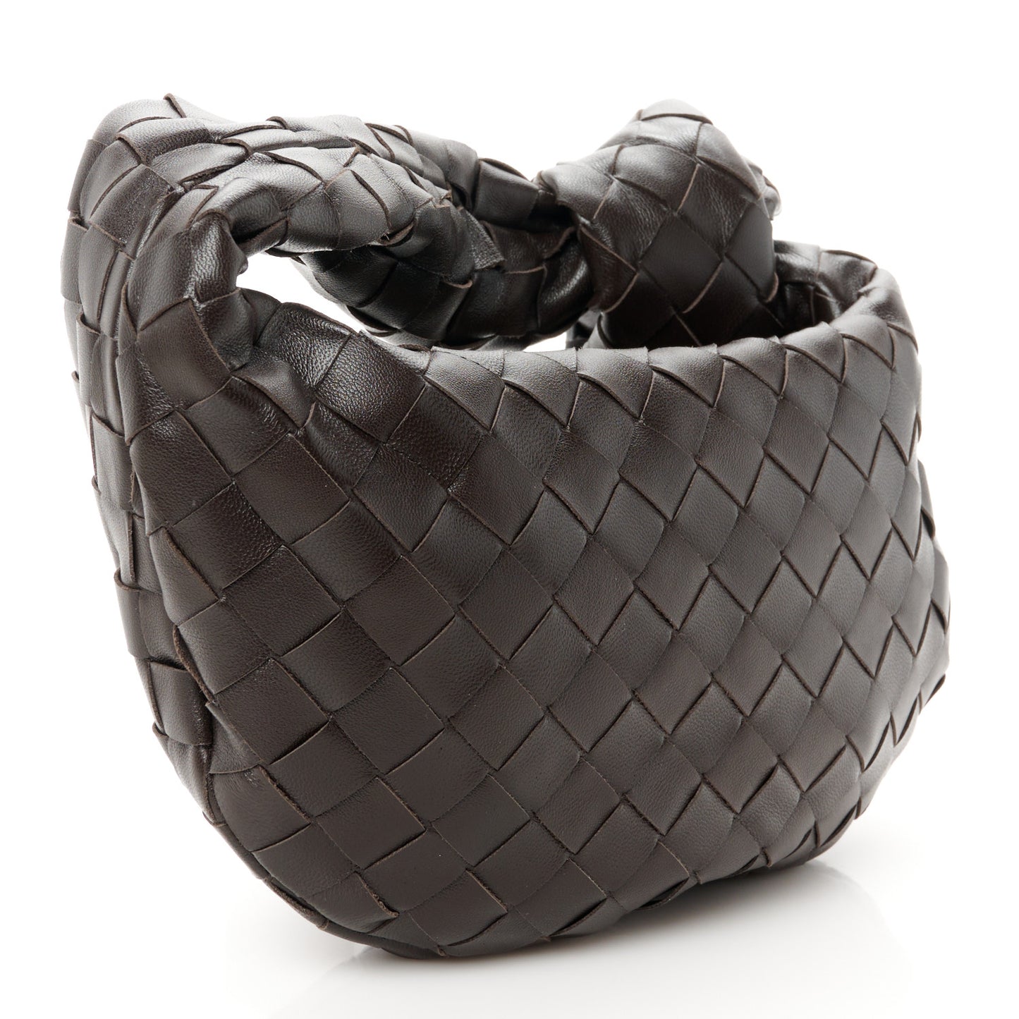 Nappa Intrecciato Mini Jodie Fondant