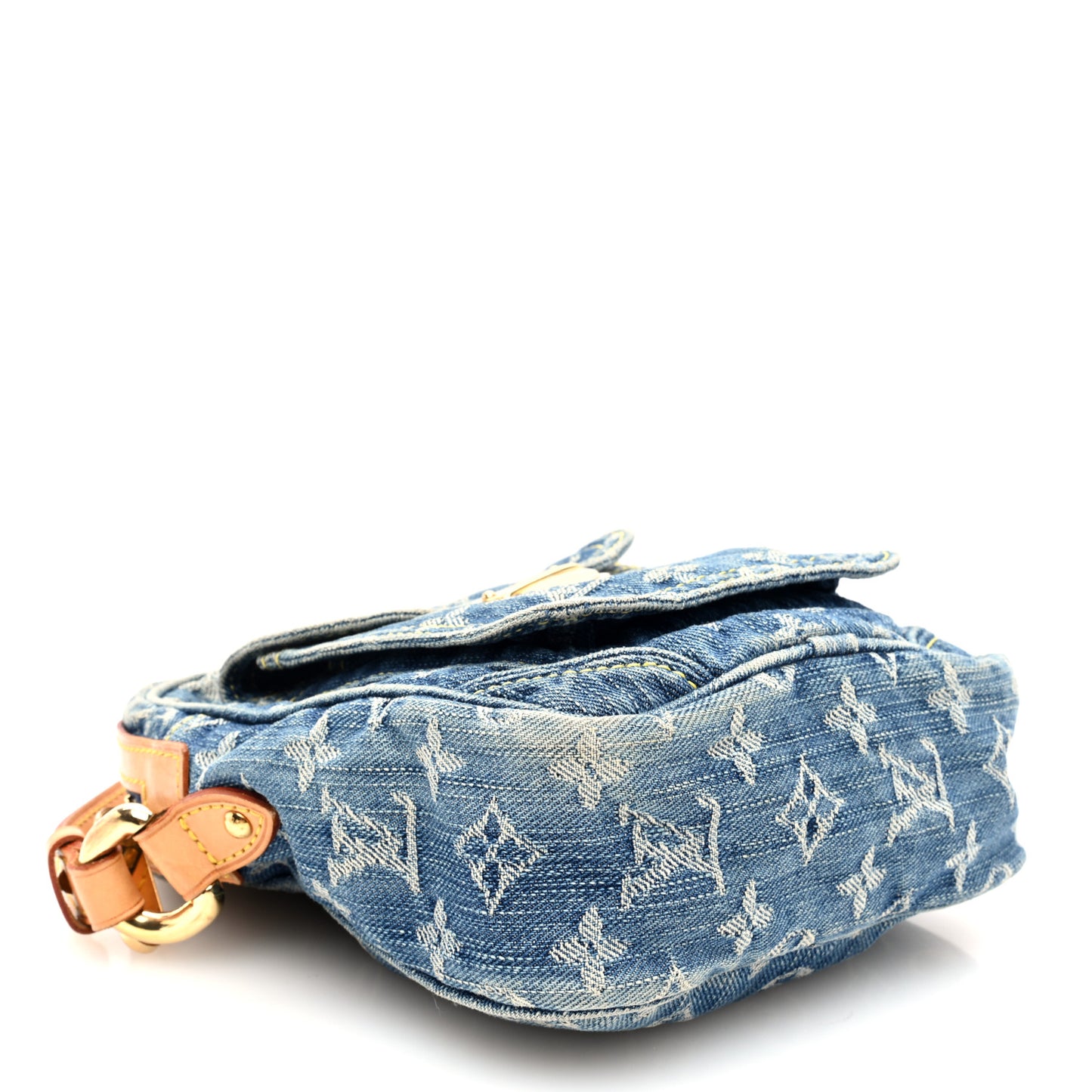 Denim Camera Bag Blue