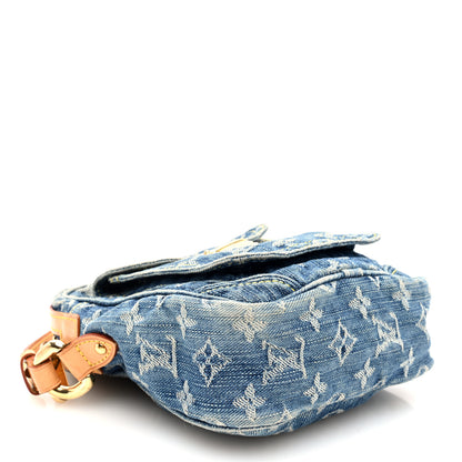 Louis Vuitton Denim Camera Bag Blue 4 of 9