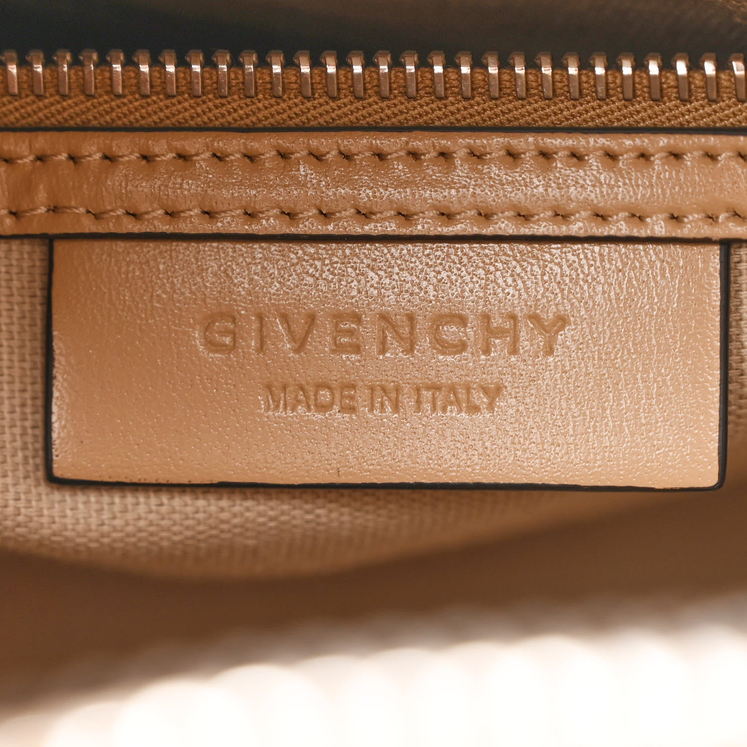 Givenchy Shiny Lord Calfskin Small Antigona Beige Cappuccino 6 of 10