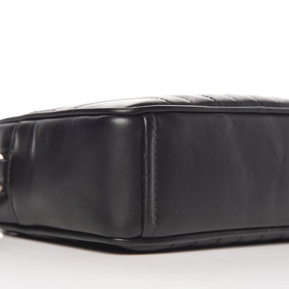 Prada Soft Calfskin Diagramme Crossbody Bag Black 5 of 8