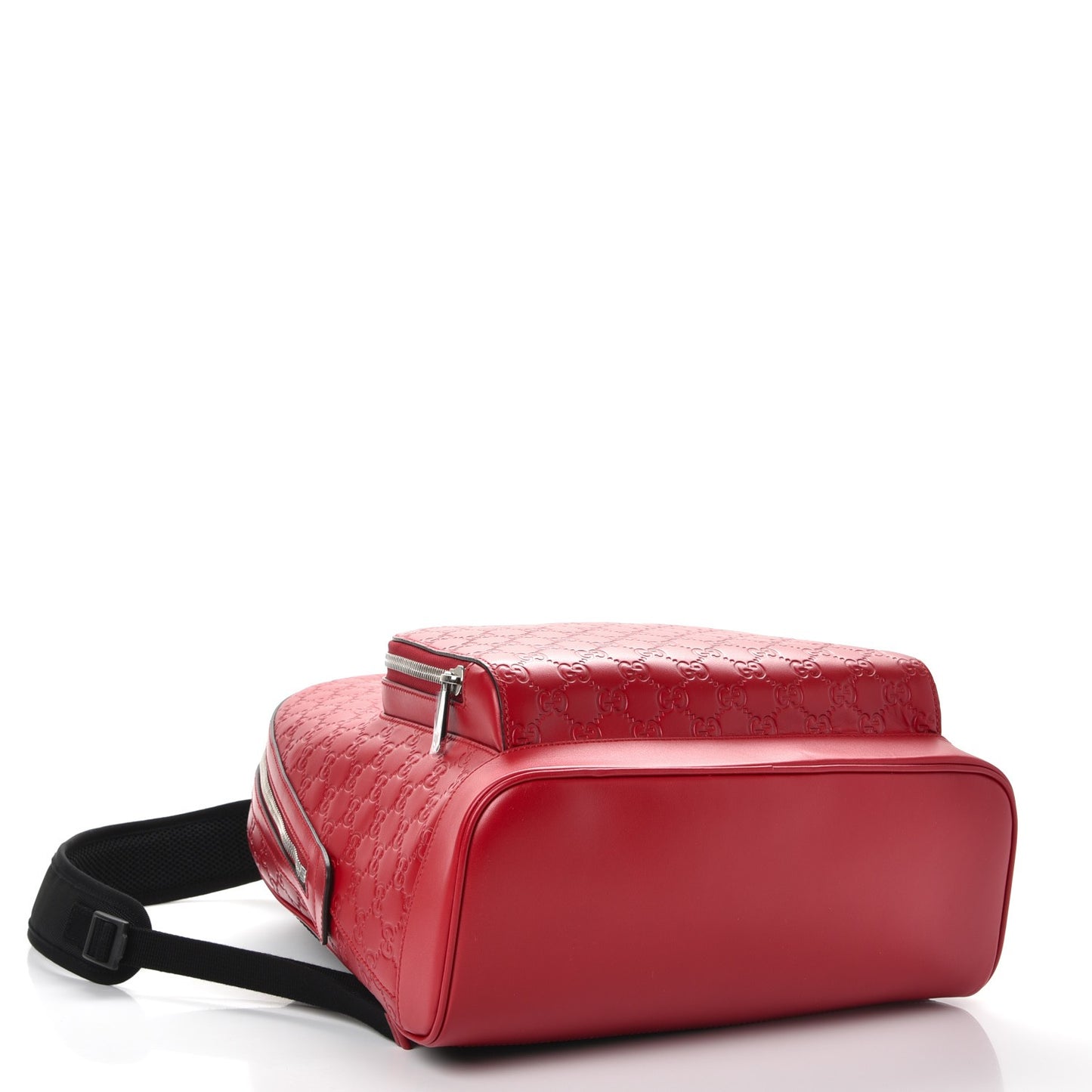 Guccissima Signature Day Backpack Hibiscus Red