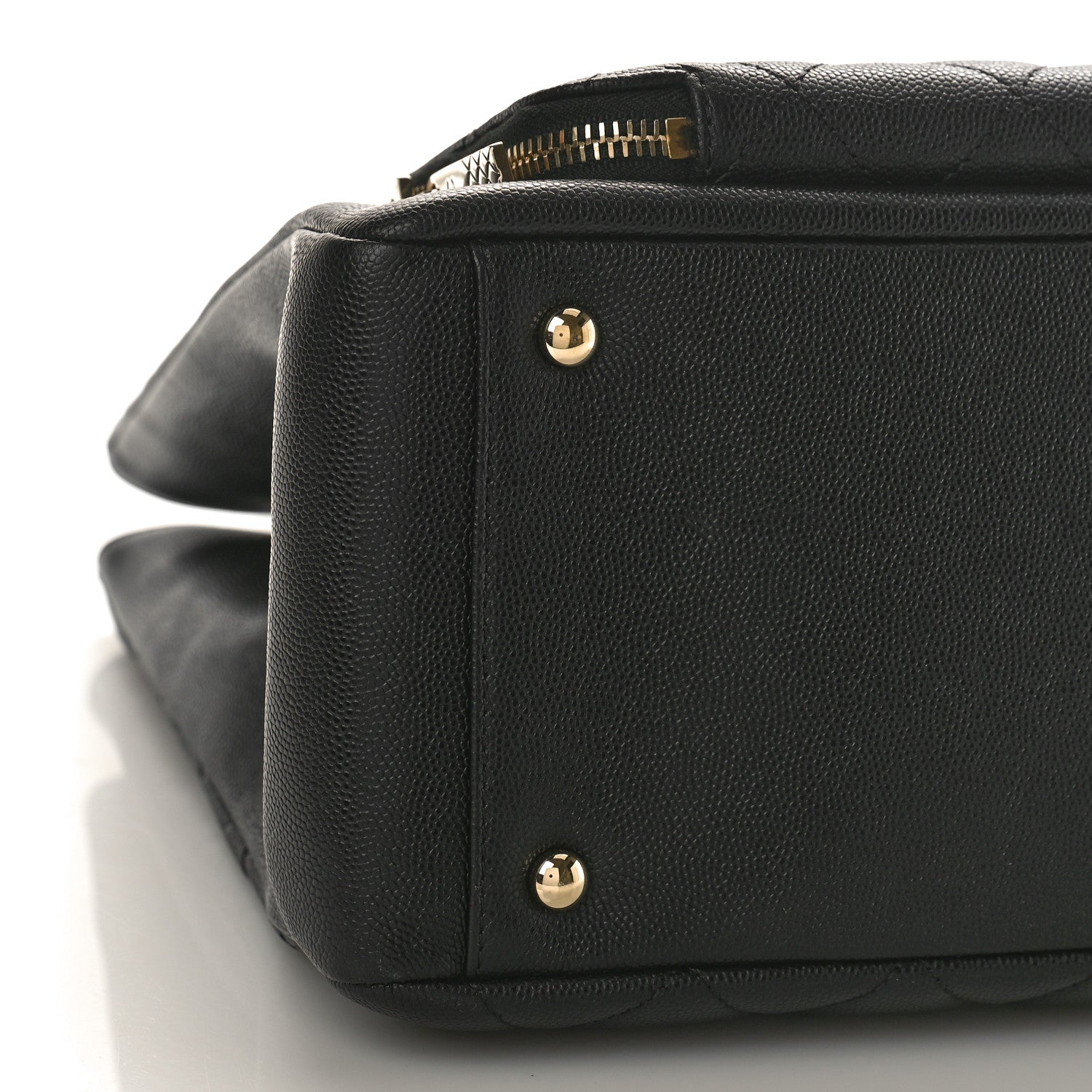 Chanel Caviar Quilted Large Business Affinity Shopping Bag Black 8 of 9
