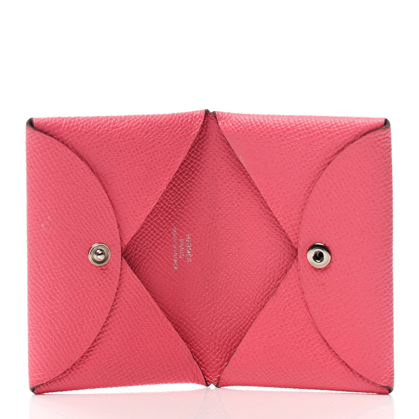 Epsom Calvi Card Case Rose Azalee