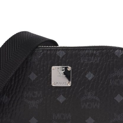 MCM Visetos Double Zip Camera Bag Black 9 of 9