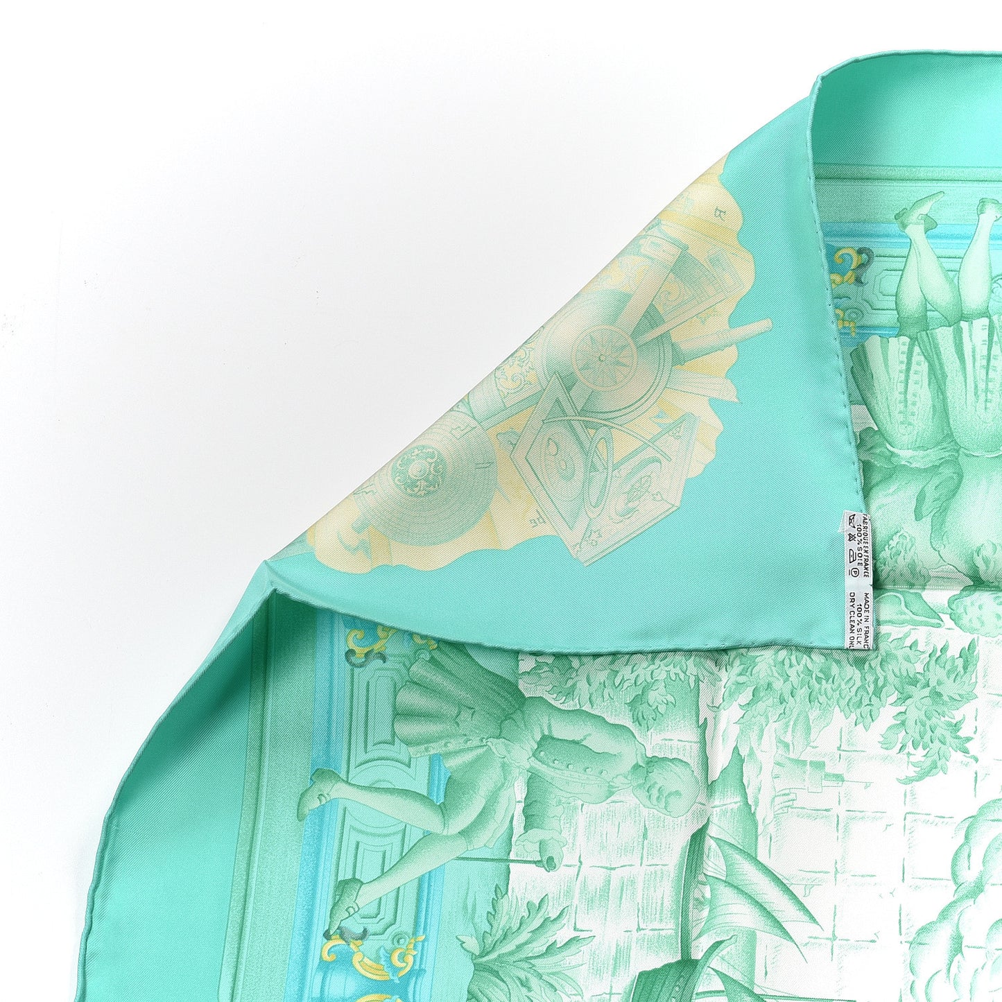 Silk Azulejos 90 Scarf