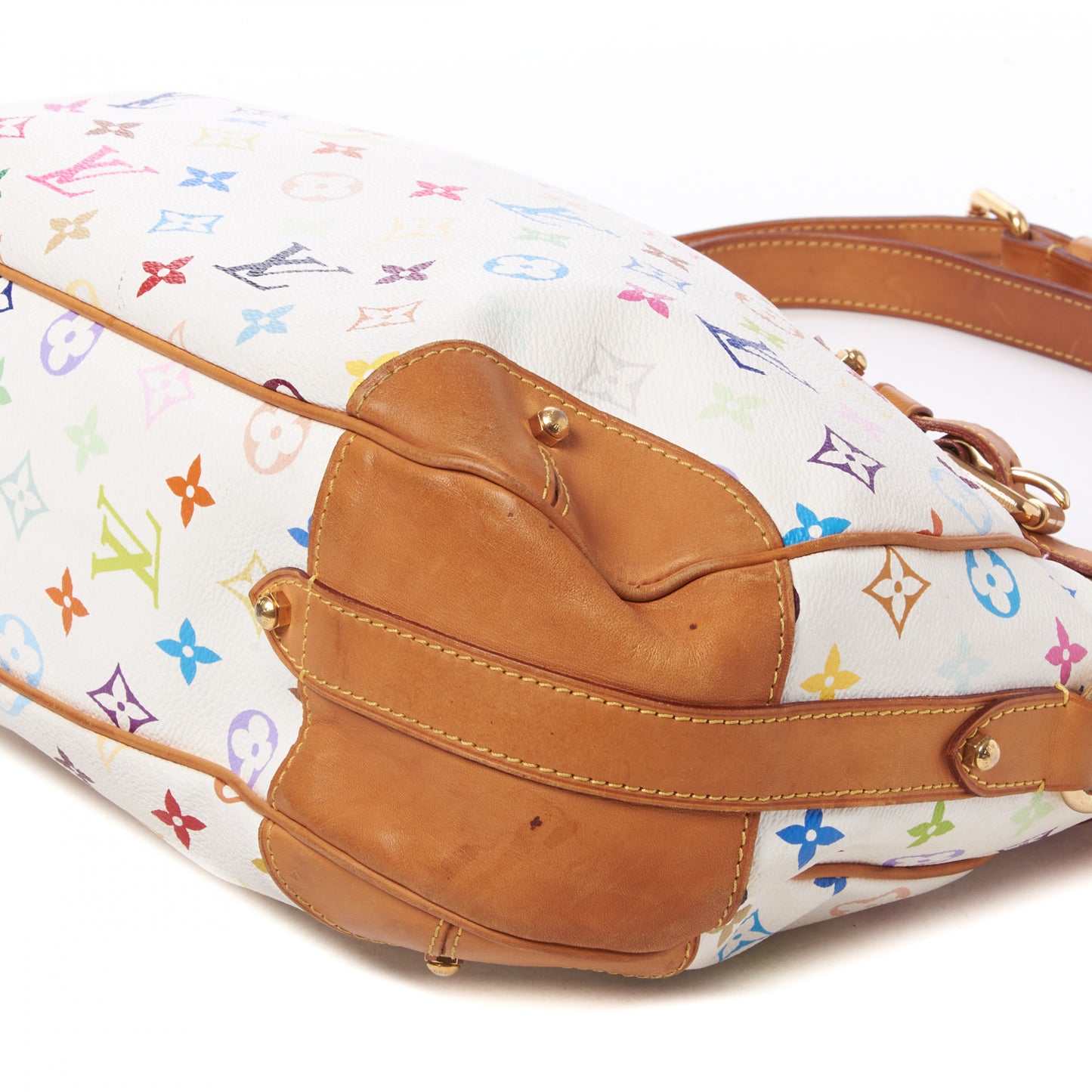 Monogram Multicolor Greta White
