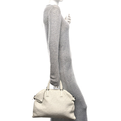 Bottega Veneta Nappa Intrecciato Medium Convertible Tote White 2 of 10