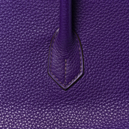 Hermes Togo Birkin 40 Iris 10 of 33