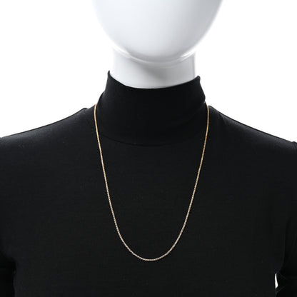 David Yurman 18K Yellow Gold 1.7mm Box Chain Necklace 22" 3 of 5