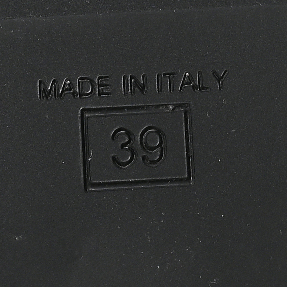 Fendi Fabric Jacquard Nappa FF Womens Sabot Mules 39 Tobacco Black ...