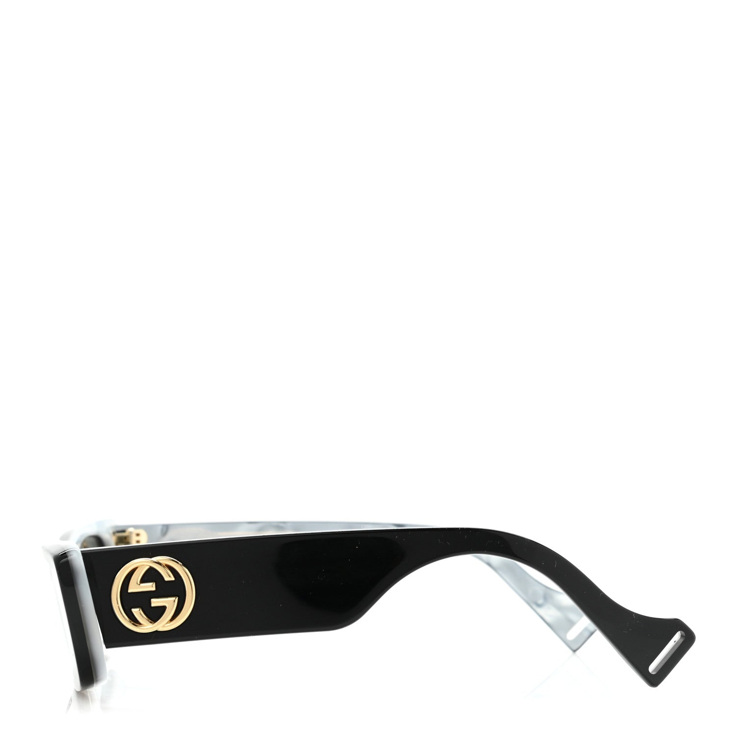Gucci Acetate Rectangular Sunglasses GG0516S Black 3 of 6