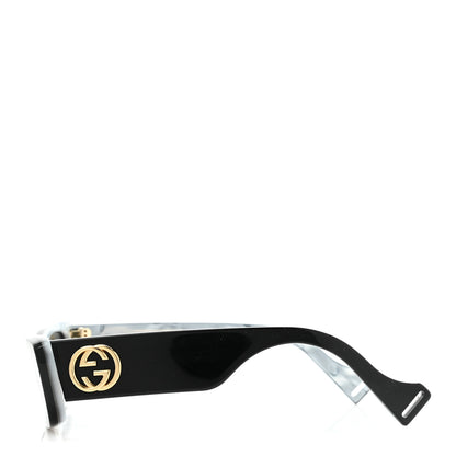 Gucci Acetate Rectangular Sunglasses GG0516S Black 3 of 6