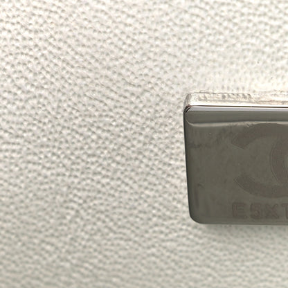 Chanel Iridescent Crumpled Calfskin Quilted Mini Rectangular Flap White 8 of 10