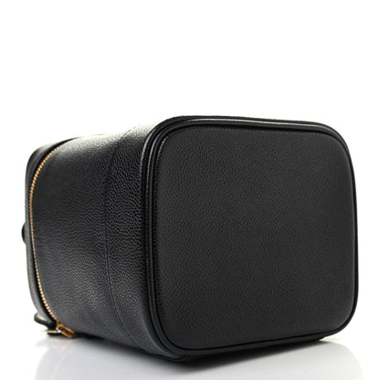 Chanel Caviar Vanity Cosmetic Case Black 4 of 11