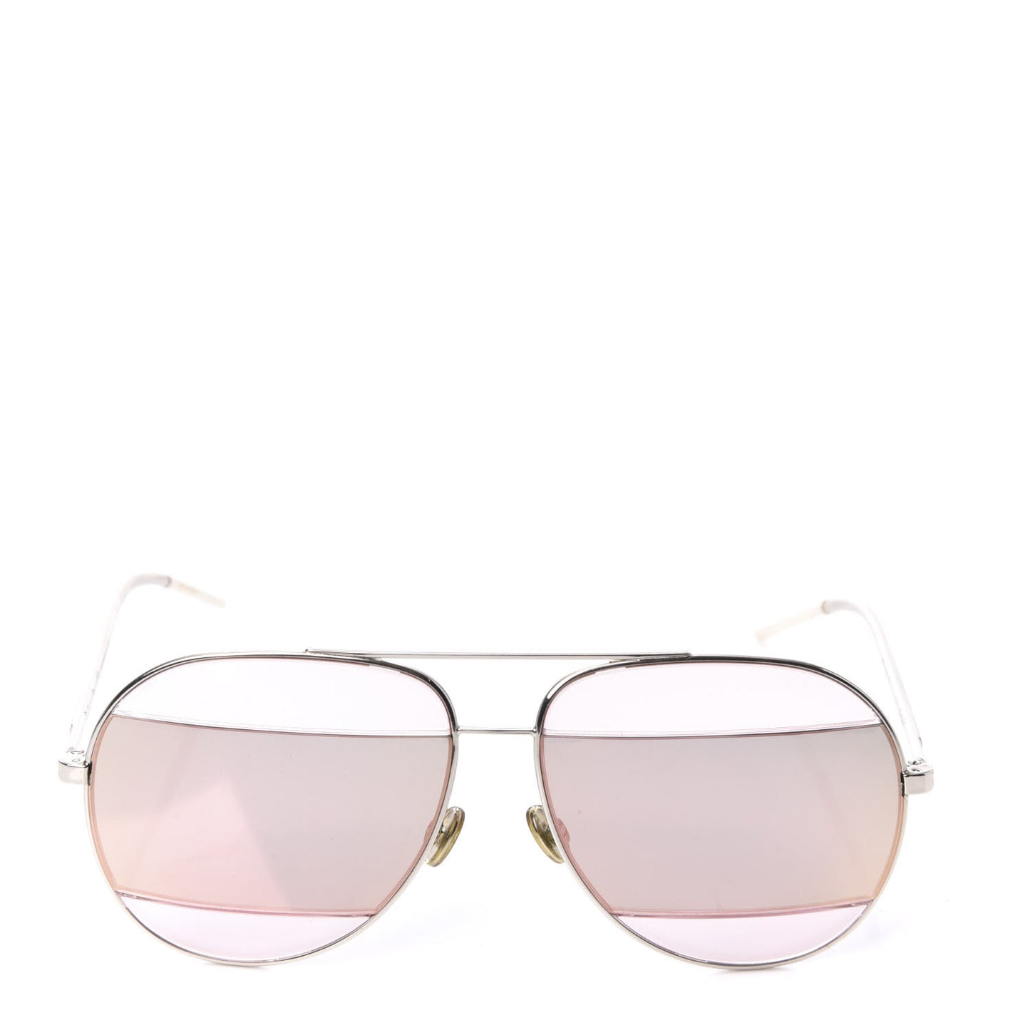 Metal DiorSplit 2 Sunglasses Pink