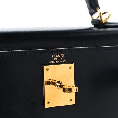 Hermes Box Kelly Retourne 28 Black 6 of 17