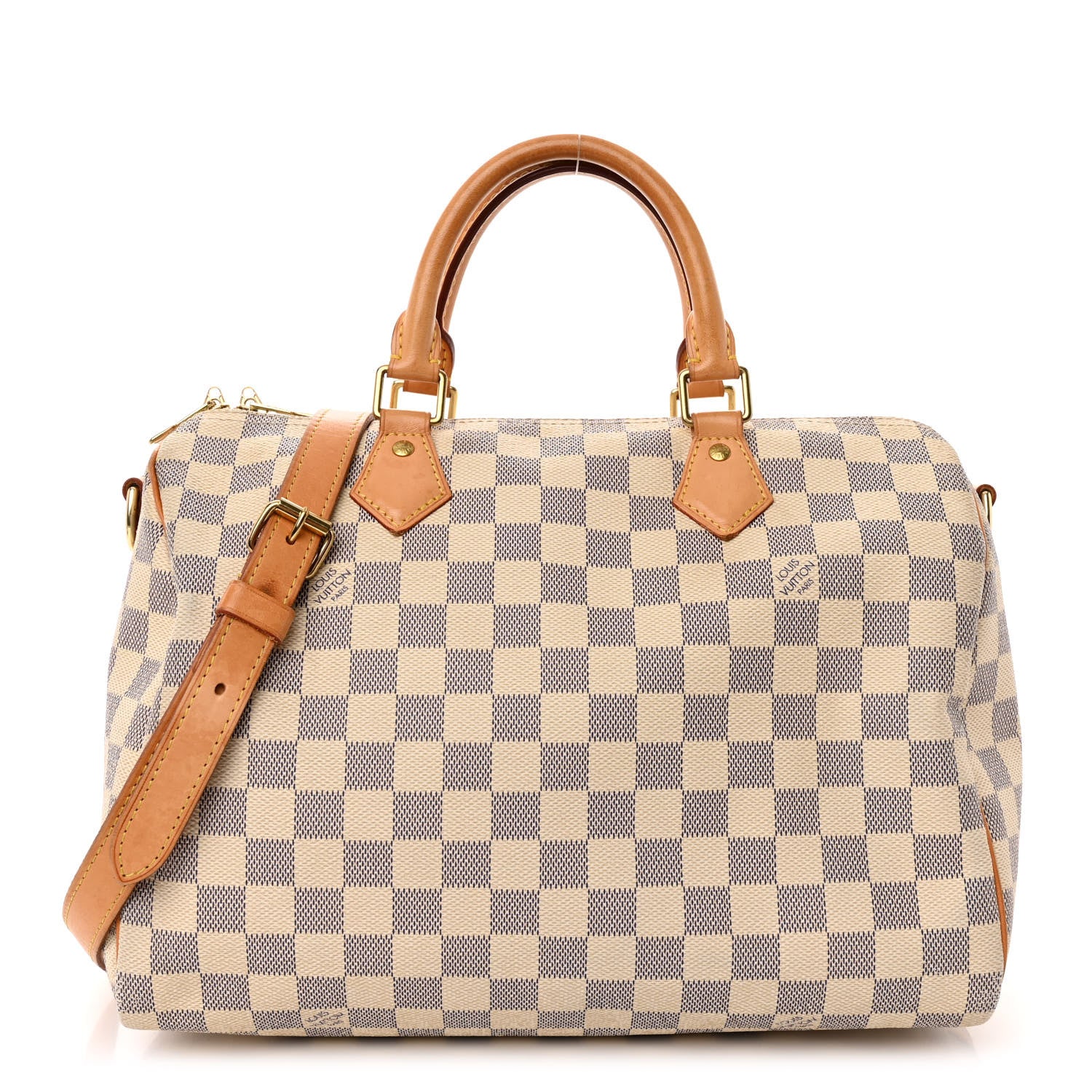 Louis Vuitton Damier Azur Speedy Bandouliere 30 1 of 12