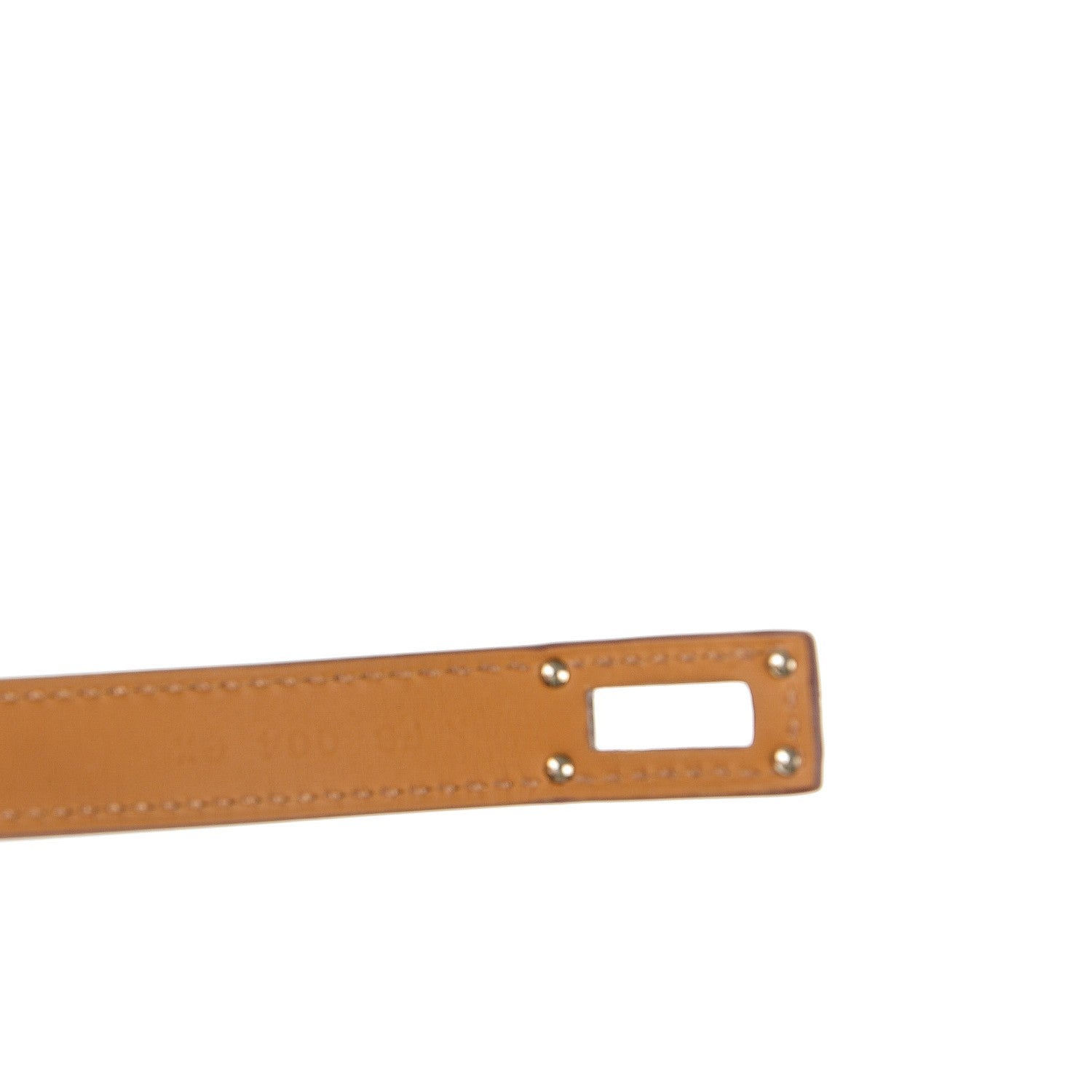 Hermes Barenia Kelly Double Tour Bracelet S Fauve 5 of 5
