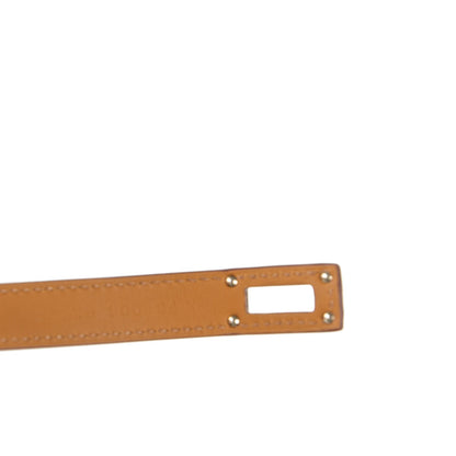 Hermes Barenia Kelly Double Tour Bracelet S Fauve 5 of 5