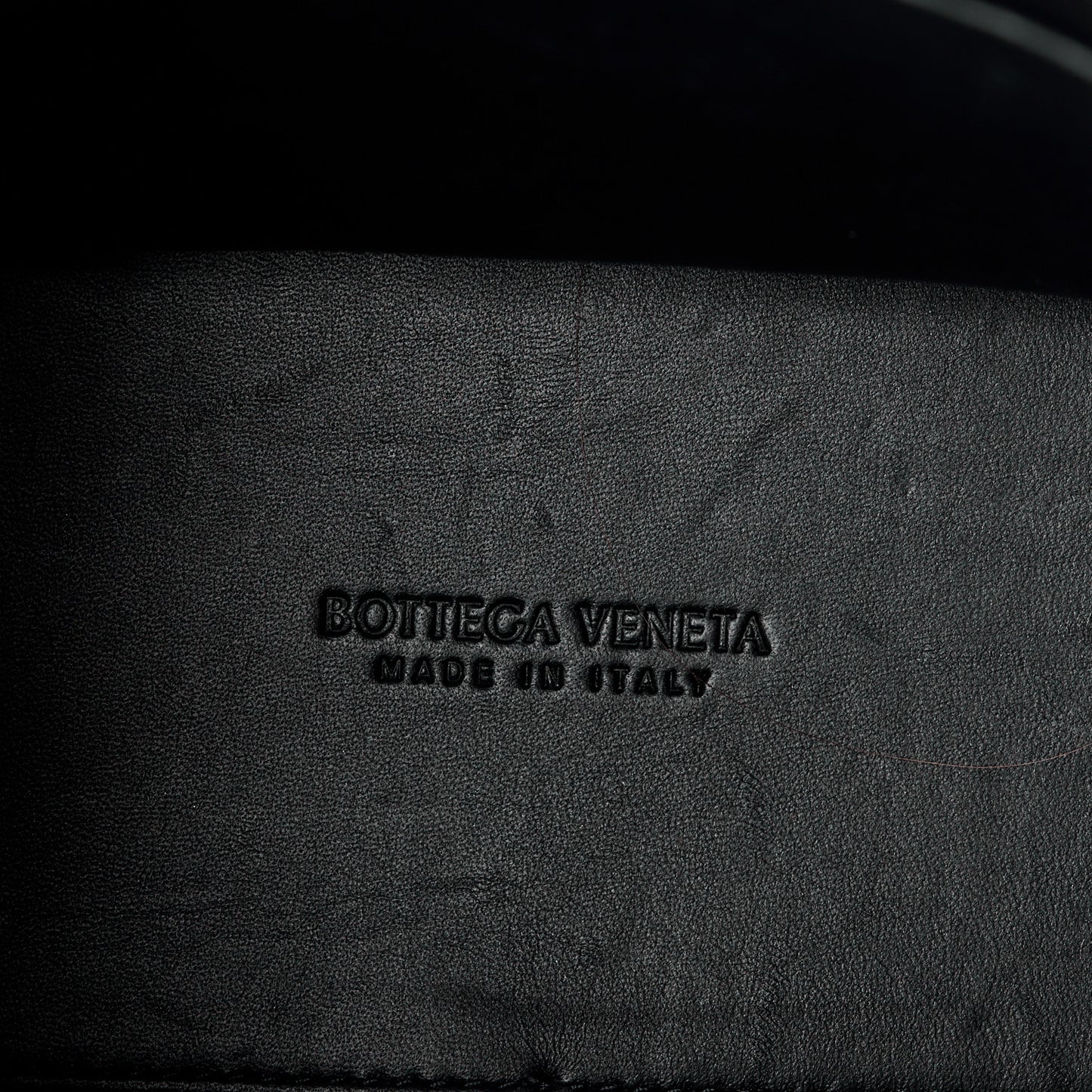Nappa Intrecciato Small Andiamo Shoulder Bag Black