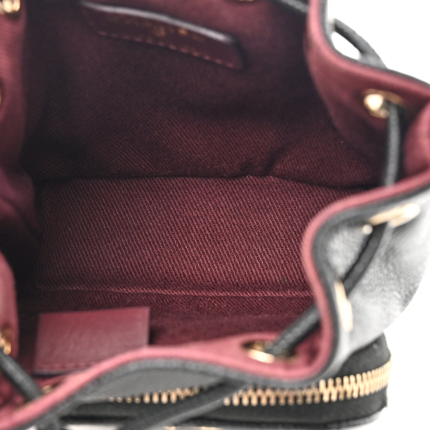 Caviar Quilted Mini CC Pocket Bucket Bag Black