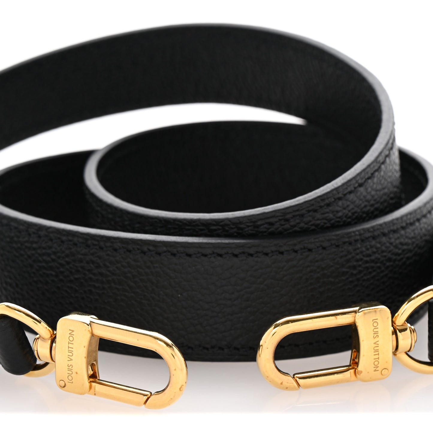 Calfskin Ponthieu Shoulder Strap Black