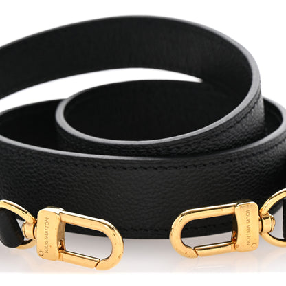 Louis Vuitton Calfskin Ponthieu Shoulder Strap Black 3 of 4