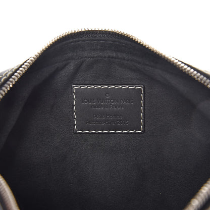 Louis Vuitton Calfskin Eclipse Pochette Volga Black 6 of 6