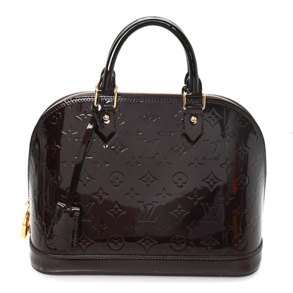 Louis Vuitton Vernis Alma PM Amarante 1 of 11