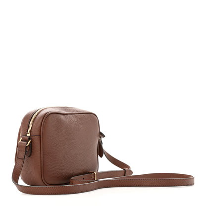 Burberry Grained Calfskin Small Camera Bag Tan 3 of 12