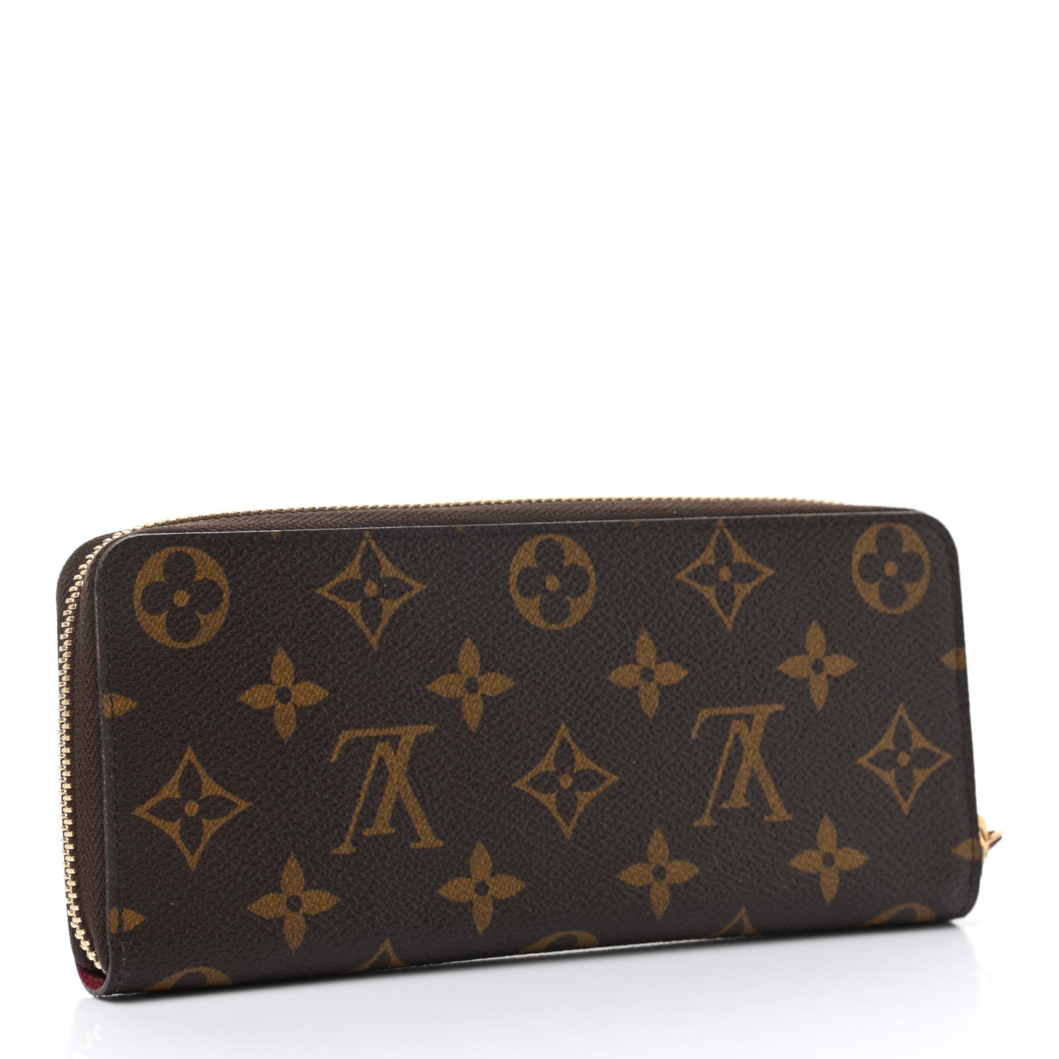 Louis Vuitton Monogram Clemence Wallet Fuchsia 3 of 7