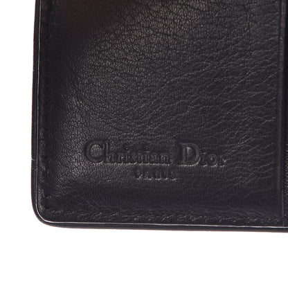 Christian Dior Nylon Logo Compact Wallet Black 6 of 6