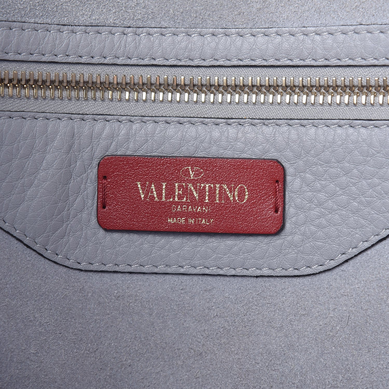 Valentino Garavani Grained Calfskin Rockstud Shoulder Tote Perla 6 of 20