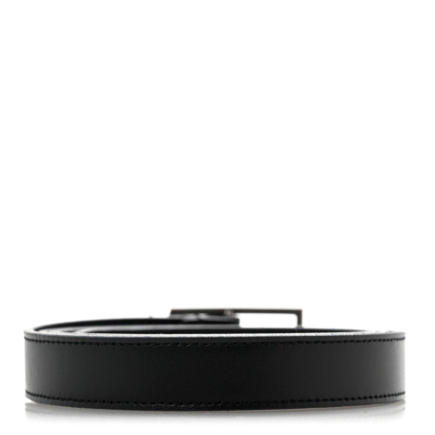 Calfskin Monogram Cassandre 95 38 Belt Black