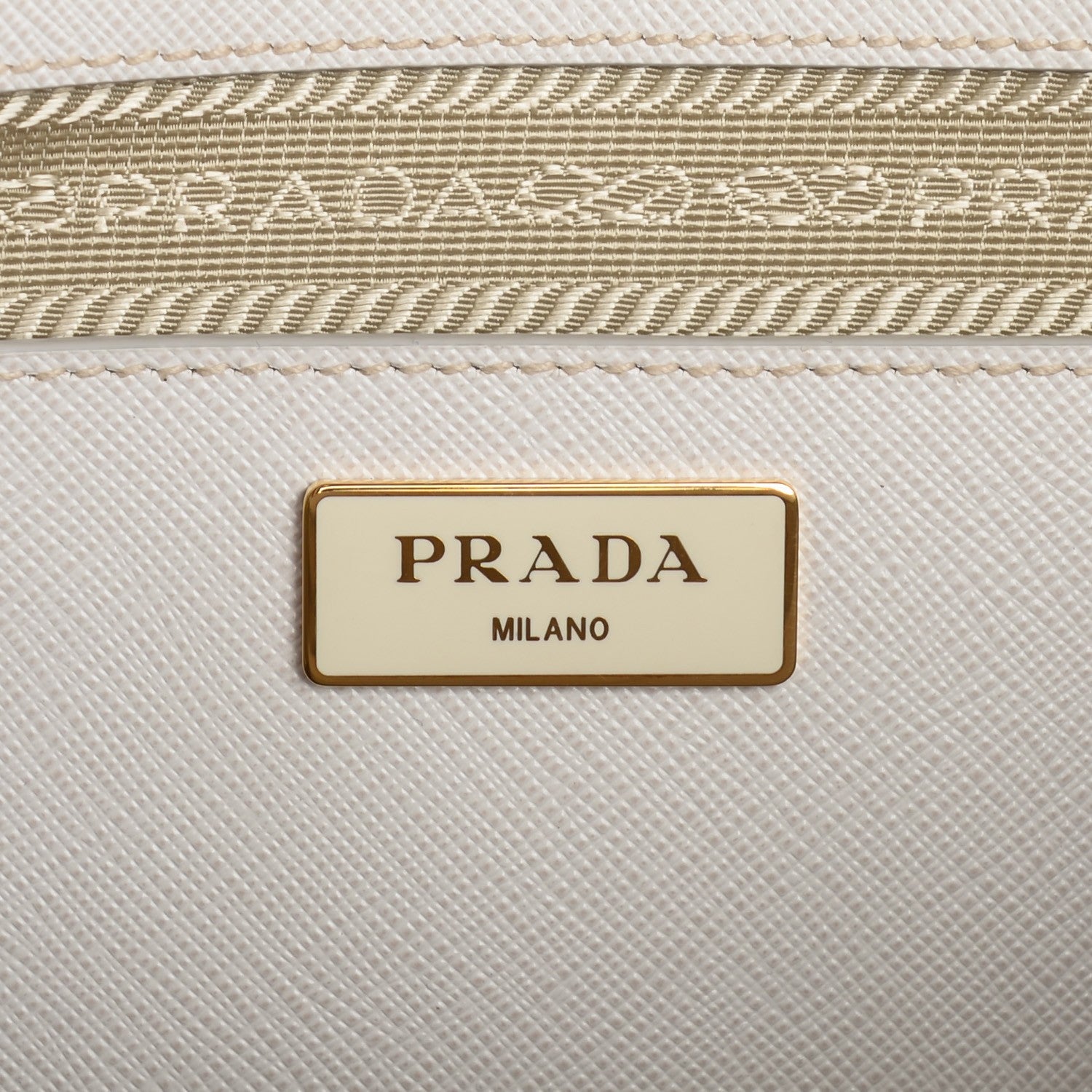 Prada Saffiano Medium Galleria Double Zip Tote Talco 15 of 17