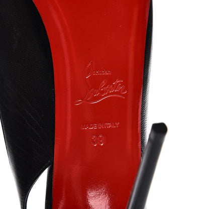 Christian Louboutin Kid Private Number 120 Pumps 39 Black 6 of 8
