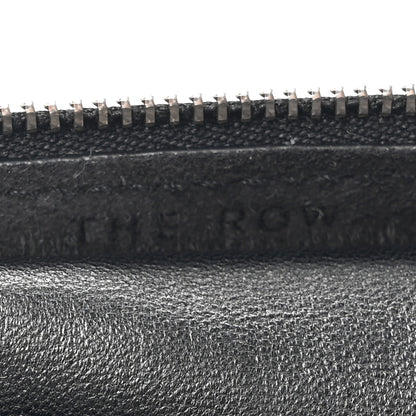 The Row Suede Small Slouchy Banana Bag Black 7 of 12