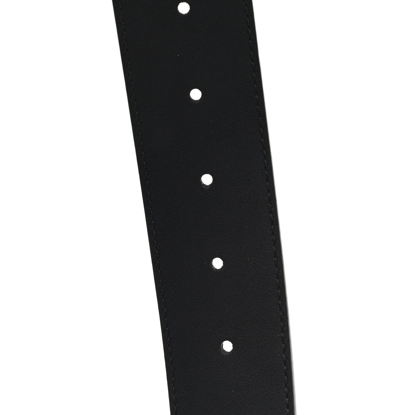 Textured Calfskin Double G 40mm Belt 90 36  Black